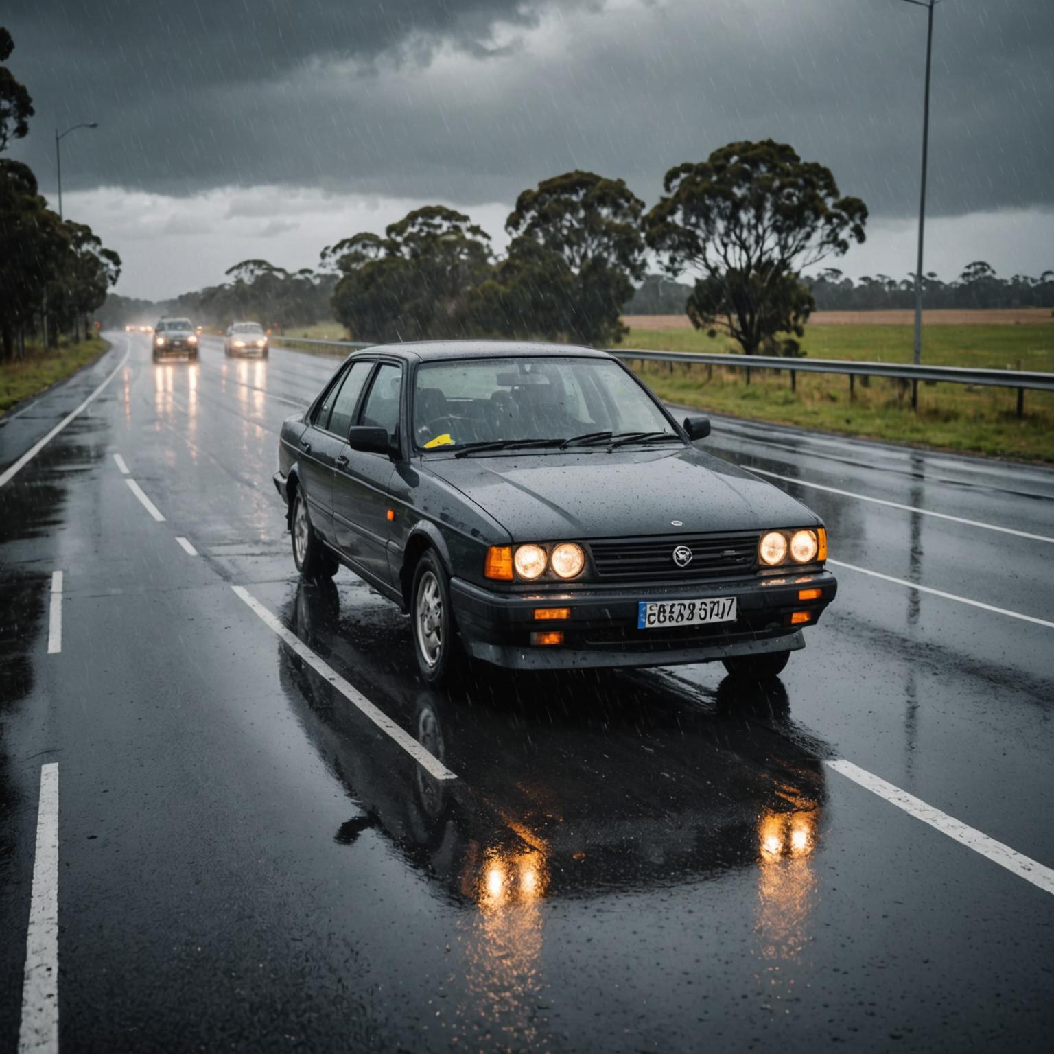 Driving safely in wet weather